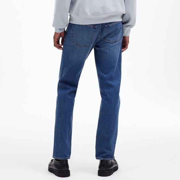 Madewell Slim Fit Denim Jeans Straight Leg Dawning Wash Blue NWT 31 x 32 - Picture 2 of 9